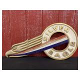 Silver Eagle Sign