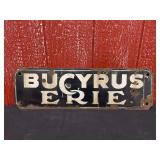 Bucyrus Erie SSP Sign