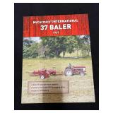 1969 McCormick International 37 Baler Foamboard Sign