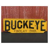 Buckeye Cast Sign