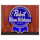 Pabst Blue Ribbon Beer SST Sign