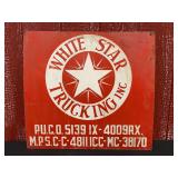 White Star Trucking SST Sign