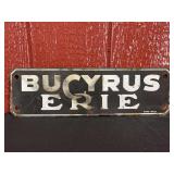 Bucyrus Erie SSP Sign