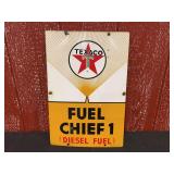 Texaco Fuel Chief 1 SSP Sign