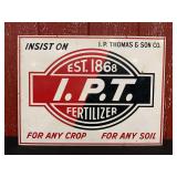 I.P.T. Fertilizer SST Sign