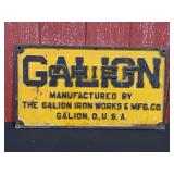Galion Chief Cast Sign