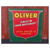 Oliver Finest In Farm Machinery SST Sign