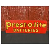 Prest-o-lite Batteries SST Sign