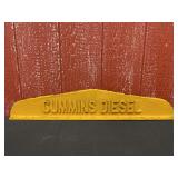 Cummins Diesel Cast Sign