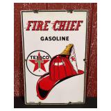 Texaco Fire Chief Gasoline SSP Sign