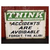 Think Accidents Are Avoidable SSP Sign