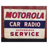 Motorola Car Radio Service DST Sign