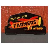 Farmers Hybrid License Plate Topper