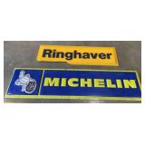 (2) Michelin + Ringhaver Signs