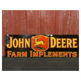 John Deere Farm Implements SST Sign
