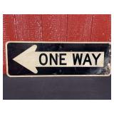 One Way Street Sign