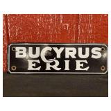 Bucyrus Erie SSP Sign
