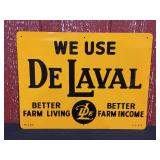 We Use De Laval SST Sign