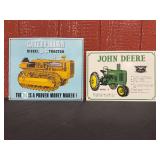 (2) Caterpillar + John Deere SST Signs