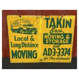 Mayflower Moving + Jack Page Real Estate DST Sign