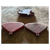 Pair of International Harvester Teardrop Rear Fenders