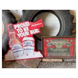 Budweiser advertising pieces