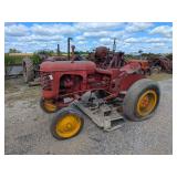 Massey-Harris Pony tractor with a Woods L59PH mower