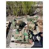 Group of  Homelite Self-Priming Gas Pumps