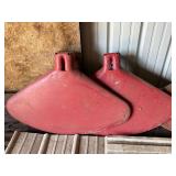 Pair of Farmall / IH Tractor Step Plate Fenders