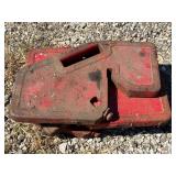 (4) Massey Ferguson Suitcase weights