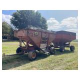 (2) Gravity Wagons