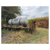 Gooseneck Trailer With Tank