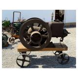 Sandwich 3 HP Hit & Miss Engine on Truck