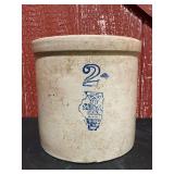 White Hall 2 Gal. Crock