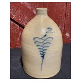 Salt Glazed 2 Gal. Cobalt Decorated Stoneware Jug