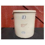 Red Wing 10 Gal. Crock w/Metal Handles