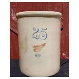 Red Wing 25 Gal. Crock w/Handles