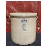 White Hall 5 Gal. Crock w/Metal Handles