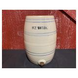 Stoneware 4 Gal. Ice Water Cooler (NO lid)