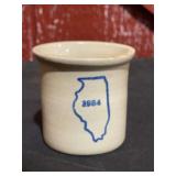 White Hall 1984 "Artists in the Park" Commemorative Miniature Crock