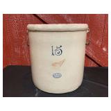Red Wing 15 Gal. Crock w/Metal Handles