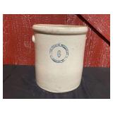 Buckeye Pottery Co. 6 Gal. Crock w/Molded Handles