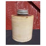 Macomb Pottery Canning Crock w/Zinc Lid