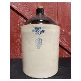 White Hall 5 Gal. Stoneware Jug