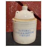 Stoneware 1 Gal. Advertising Jug