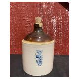 White Hall 1 Qt. Brown Top Stoneware Jug