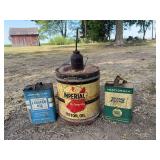 (4) Vintage Cans