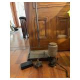 Vintage Floor Sweeper and Misc Items