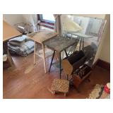 Tables, Magazine Racks, Stool & Mirror