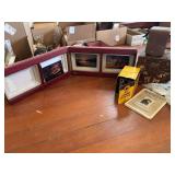 Kodak Cameras, Wood-Burned Box & Frames